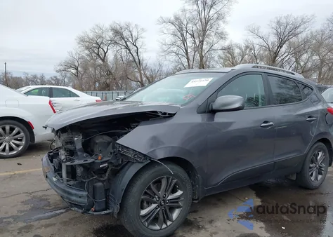 2014 Hyundai Tucson Se из США, поврежденный, VIN KM8JUCAG6EU899190